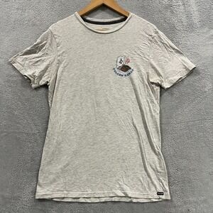 Volcom Stoney's Hawaii T-Shirt Mens M Gray Short Sleeve Modern Fit Summer Tee